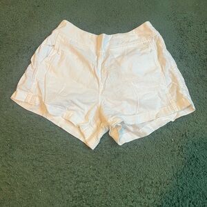 GAP Women's Cream linen Shorts